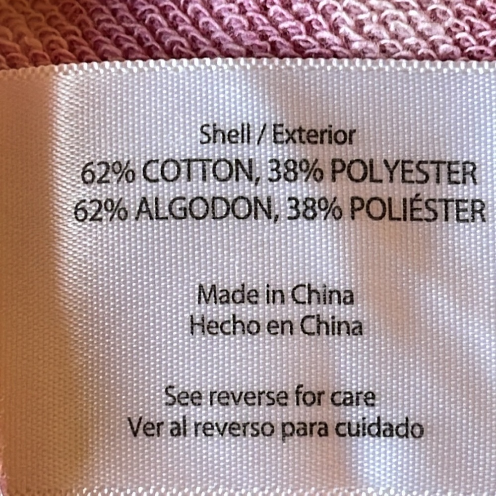 NWT WILDFOX TYE DYE HOODED SLOUCHY ALGODON COTTON PULLOVER PINK OMBRÉ SIZE SM - Picture 13 of 13